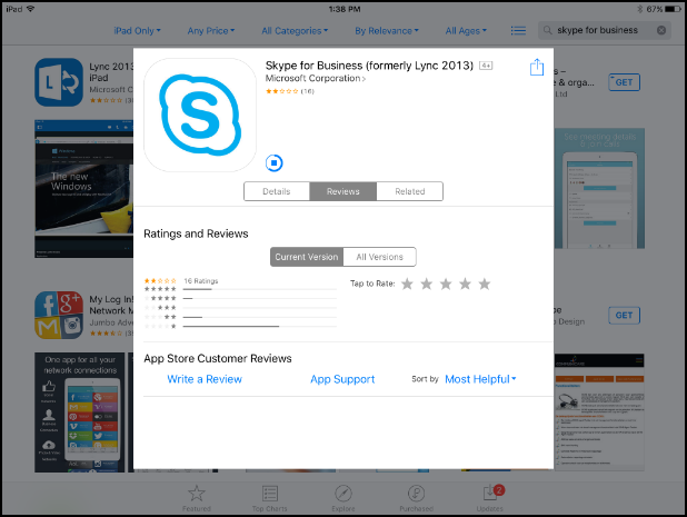 skype for business app free